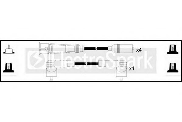 STANDARD OEK600 Ignition Cable Kit